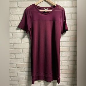 Bozzolo 2X Burgundy dress